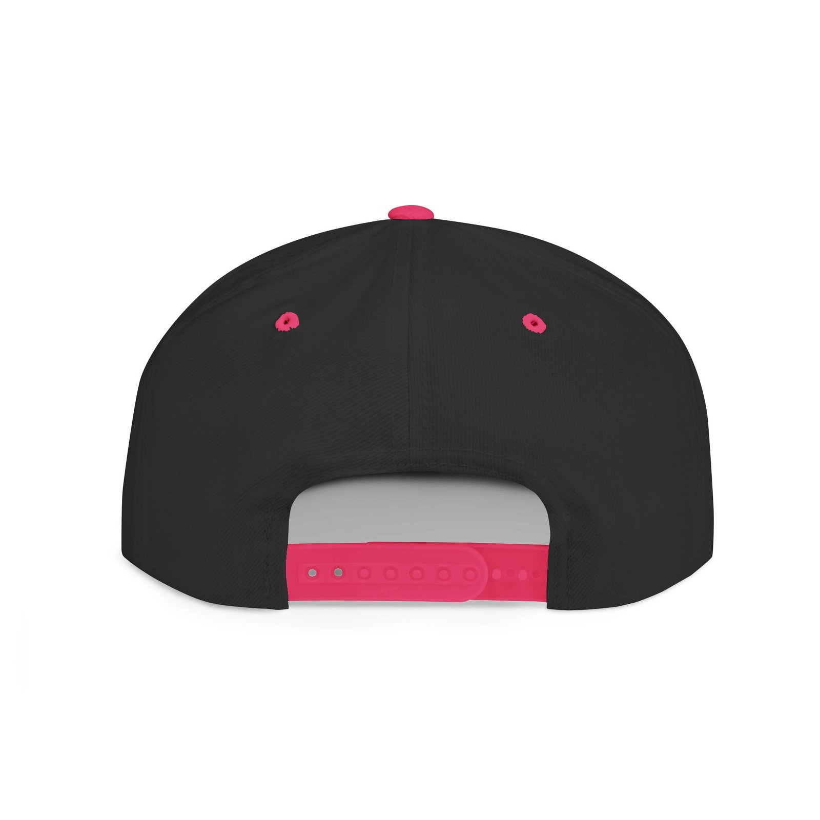 DÜS — The Crownless King Neon Pink Bill Snapback Cap – DJS Crown Streetwear Hat - Image 2