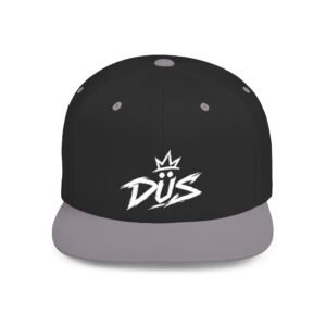 Flat Bill Snapback Cap – DJS Crown Streetwear Hat