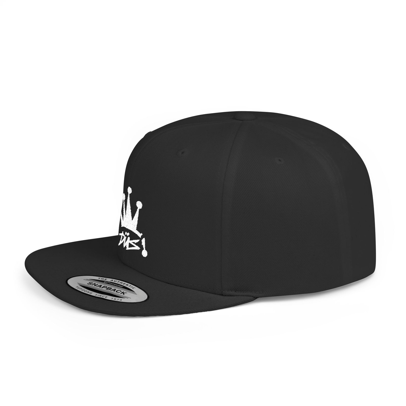 DÜS — Broken Crown Snapback Cap – DJS Crown Streetwear Hat - Image 3