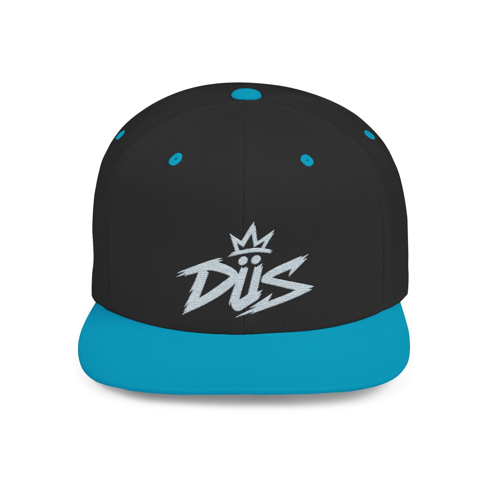 DÜS — The Crownless King Teal Bill Snapback Cap – DJS Crown Streetwear Hat