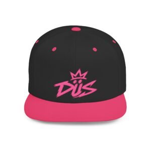 DÜS — The Crownless King Neon Pink Bill Snapback Cap – DJS Crown Streetwear Hat